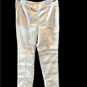 J. Jill Essential Slim Ankle Jeans White Stretch High Waisted SIZE 2P